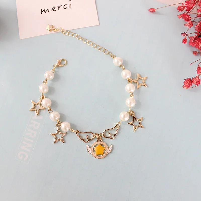 Card Captor Sakura Sailor Moon Printed Anime Action Figure necklace toys The Clow Kero Luna Cat Charms Girls White Pearl New
Card Captor Sakura Sailor Moon Printed Anime Action Figure necklace toys The Clow Kero Luna Cat Charms Girls White Pearl New
