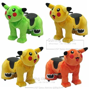 Small Size Pikachu Stuffed Animal Amusement Park Coin Operated Games Battery Toy Cars Plush Walking Animal Rides
Small Size Pikachu Stuffed Animal Amusement Park Coin Operated Games Battery Toy Cars Plush Walking Animal Rides
