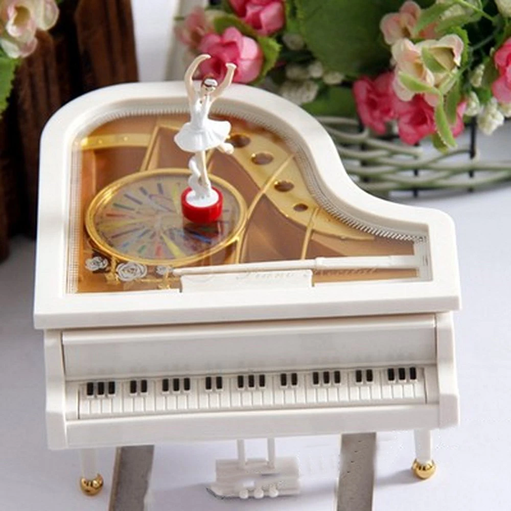 Piano Music Box High Quality Classicalballerina Dancing Girl Dancing on Mechanical Piano Music Box Household Table Decorations
Piano Music Box High Quality Classicalballerina Dancing Girl Dancing on Mechanical Piano Music Box Household Table Decorations
