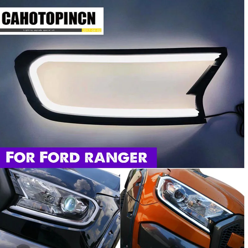 DRL LED daytime Headlight cover for ford ranger T7 2016 - 2018 accessories for ford ranger everest endeavour 2017
DRL LED daytime Headlight cover for ford ranger T7 2016 - 2018 accessories for ford ranger everest endeavour 2017