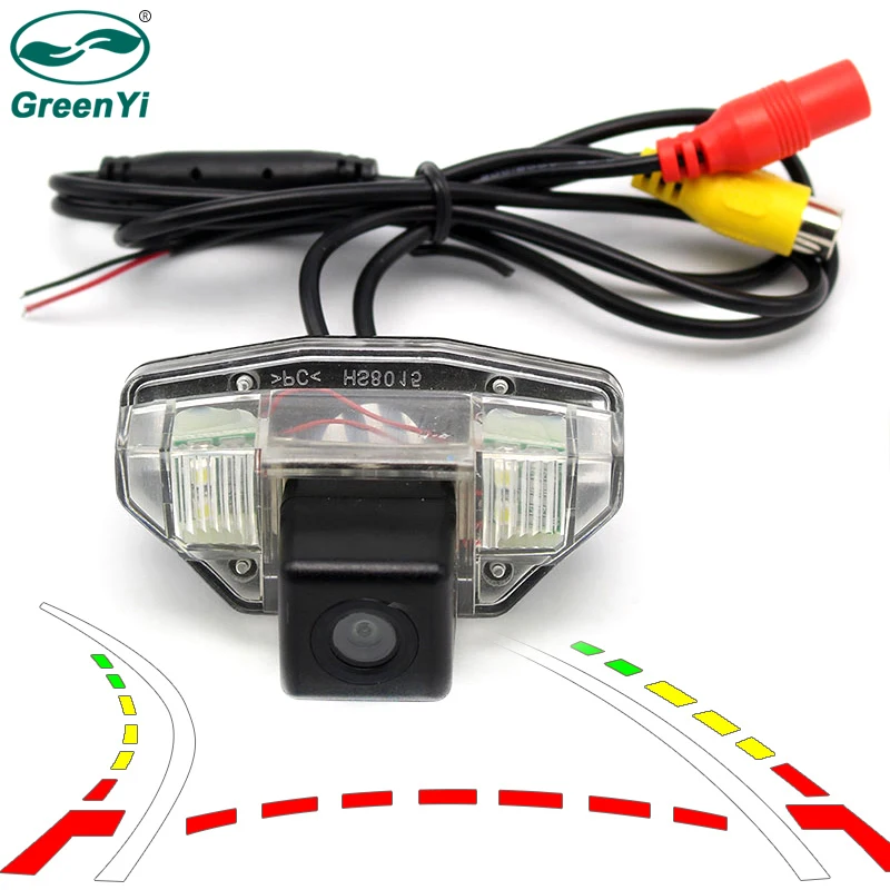 GreenYi Intelligent Car Rearview Backup Reverse Trajectory Camera for Honda Odyssey 2009 2011 2013 CRV 2007 2008 Fit 2008 2011
GreenYi Intelligent Car Rearview Backup Reverse Trajectory Camera for Honda Odyssey 2009 2011 2013 CRV 2007 2008 Fit 2008 2011