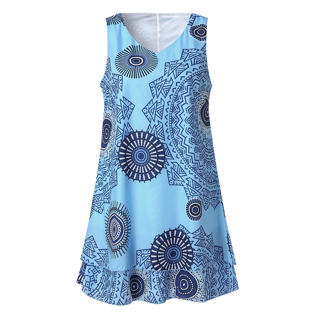 New Style Summer Dress Womens Plus Size XXXXXL Print Midi Dresses Loose Shift Sleeveless Tank Vest Sun Vestidos #20 Dropshipping
New Style Summer Dress Womens Plus Size XXXXXL Print Midi Dresses Loose Shift Sleeveless Tank Vest Sun Vestidos #20 Dropshipping