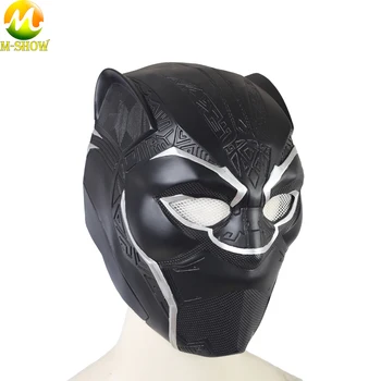 Black Panther Cosplay Helmet Black Printing Black Panther Leather Party Mask Cosplay Accessories For Halloween
Black Panther Cosplay Helmet Black Printing Black Panther Leather Party Mask Cosplay Accessories For Halloween