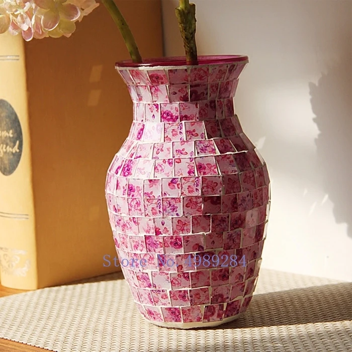Nordic glass vase Flower vase Mirror fragment splice Mosaic Flower arrangement accessories Modern home Decorative ornaments
Nordic glass vase Flower vase Mirror fragment splice Mosaic Flower arrangement accessories Modern home Decorative ornaments