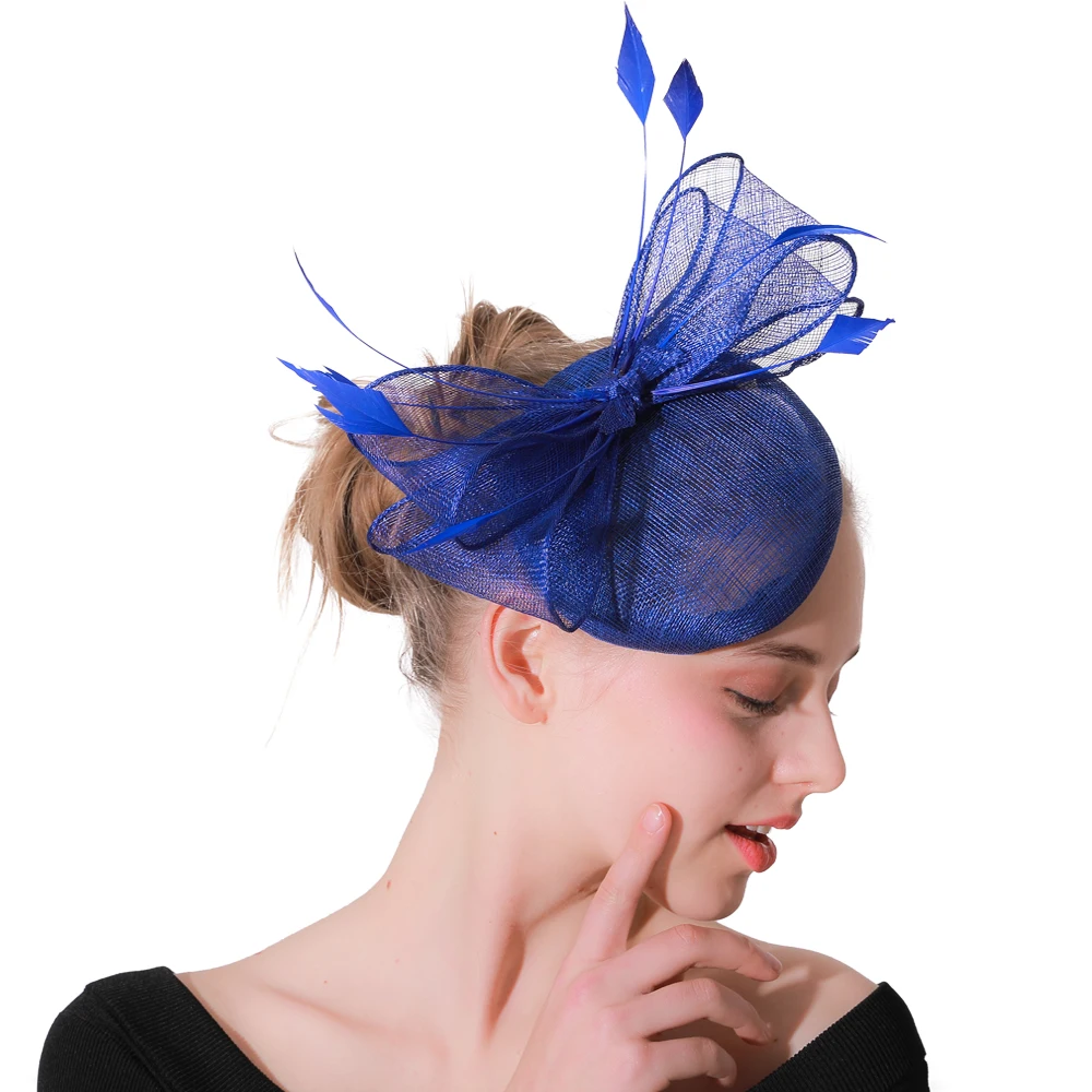 Elegant ladies hair Fascinators hat headbands for Women wedding derby party tea weddings headwear vintage hair accessories
Elegant ladies hair Fascinators hat headbands for Women wedding derby party tea weddings headwear vintage hair accessories