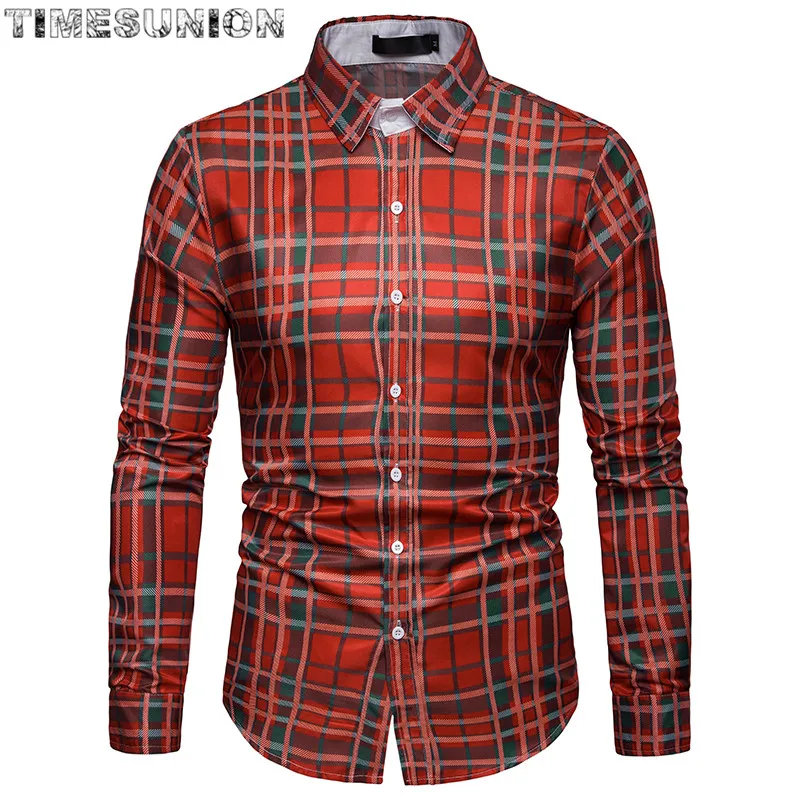 Red Plaid Hawaiian Shirt High Quality Social Men's Plaid Dress Shirts Long Sleeve Formal Soft Business Casual Oxford Shirt
Red Plaid Hawaiian Shirt High Quality Social Men's Plaid Dress Shirts Long Sleeve Formal Soft Business Casual Oxford Shirt