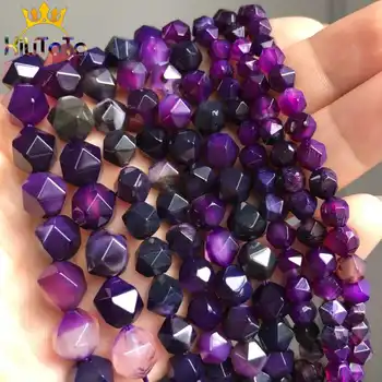 Natural Faceted Purple Agates Beads Loose Stone Beads For DIY Making Bracelet Necklace Jewelry 15'' Strands Pick Size 6/8/10mm
Natural Faceted Purple Agates Beads Loose Stone Beads For DIY Making Bracelet Necklace Jewelry 15'' Strands Pick Size 6/8/10mm