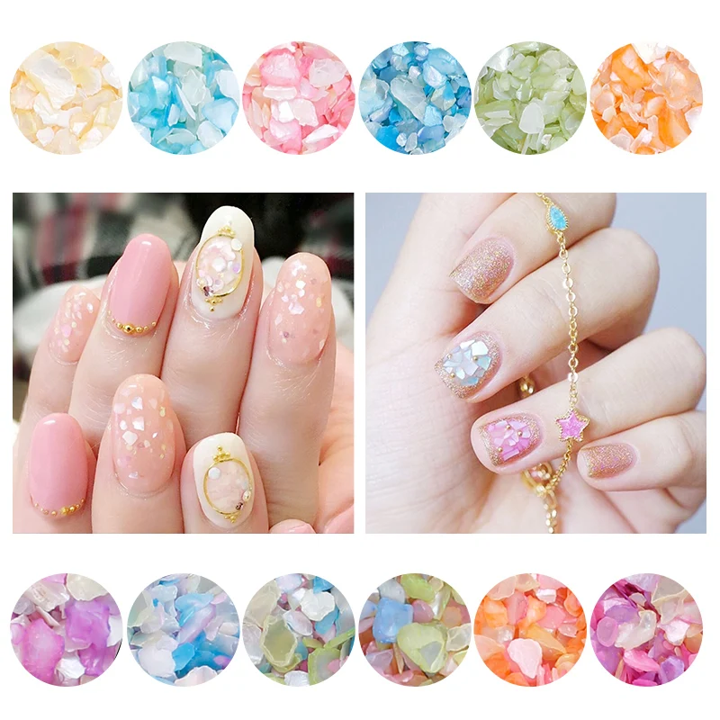 Modelones 1 Box 1g Shell Sequins Nail Powder 3D Nail Art Decorations Flakes Irregular Glitter Nail Powder Manicure
Modelones 1 Box 1g Shell Sequins Nail Powder 3D Nail Art Decorations Flakes Irregular Glitter Nail Powder Manicure