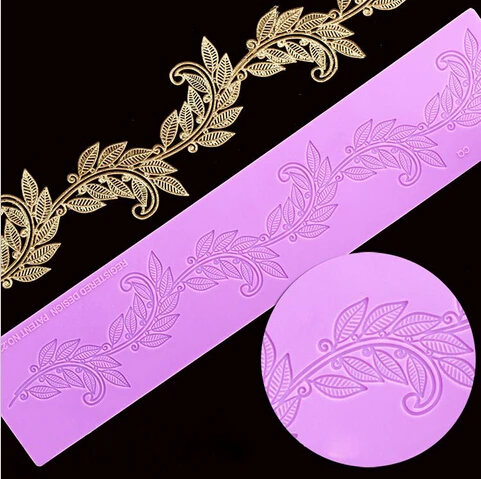 Mom&Pea GX155 Free Shipping Leaf Big Size Lace Pad Cake Decoration Fondant Cake 3D Mold Food Grade Silicone Mould
Mom&Pea GX155 Free Shipping Leaf Big Size Lace Pad Cake Decoration Fondant Cake 3D Mold Food Grade Silicone Mould