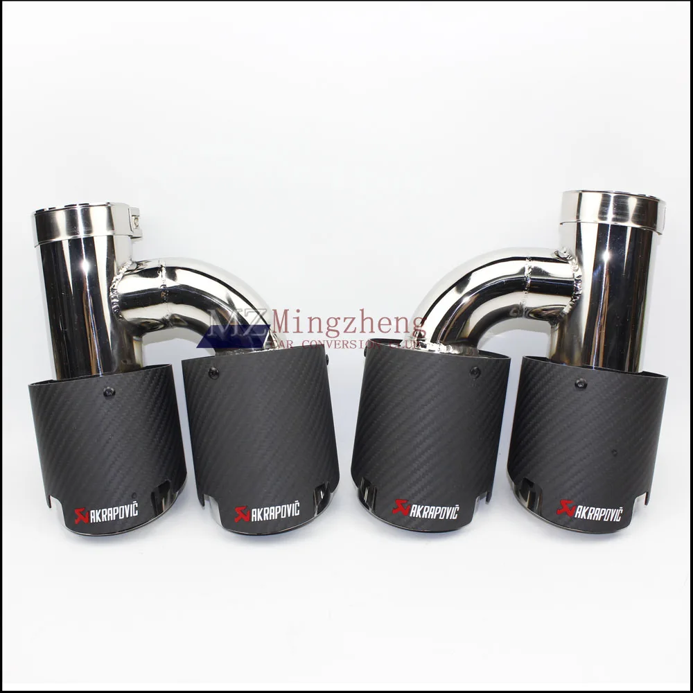 Car exhaust pipe H Model Akrapovic Carbon Exhausts Dual End Tips for BMW BENZ AUDI V W Exhaust Dual Muffler Pipes Tail Tips
Car exhaust pipe H Model Akrapovic Carbon Exhausts Dual End Tips for BMW BENZ AUDI V W Exhaust Dual Muffler Pipes Tail Tips