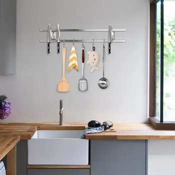 Magnetic Knife Holder Wall Mounted 304 Stainless Steel Double Bar Easy Storage Knife Rack Strip For Kitchen Utensil Tool Hook
Magnetic Knife Holder Wall Mounted 304 Stainless Steel Double Bar Easy Storage Knife Rack Strip For Kitchen Utensil Tool Hook
