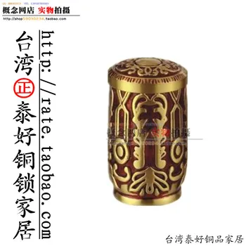 

Original TAIGOOD Tongsuo / thick copper luxurious antique Toothpick Holder / toothpick cans / incense 02RG check box