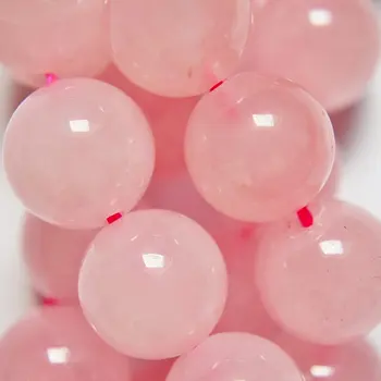 Natural Rose Quartz Beads - Round 12 mm Gemstone Beads - Full Strand 15 1/2", 32 beads, A-Quality
Natural Rose Quartz Beads - Round 12 mm Gemstone Beads - Full Strand 15 1/2", 32 beads, A-Quality