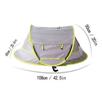Baby Beach Tent Baby Travel Bed Portable UV Protecting Tent for Infant Lightweight Mosquito Net SMN88
Baby Beach Tent Baby Travel Bed Portable UV Protecting Tent for Infant Lightweight Mosquito Net SMN88