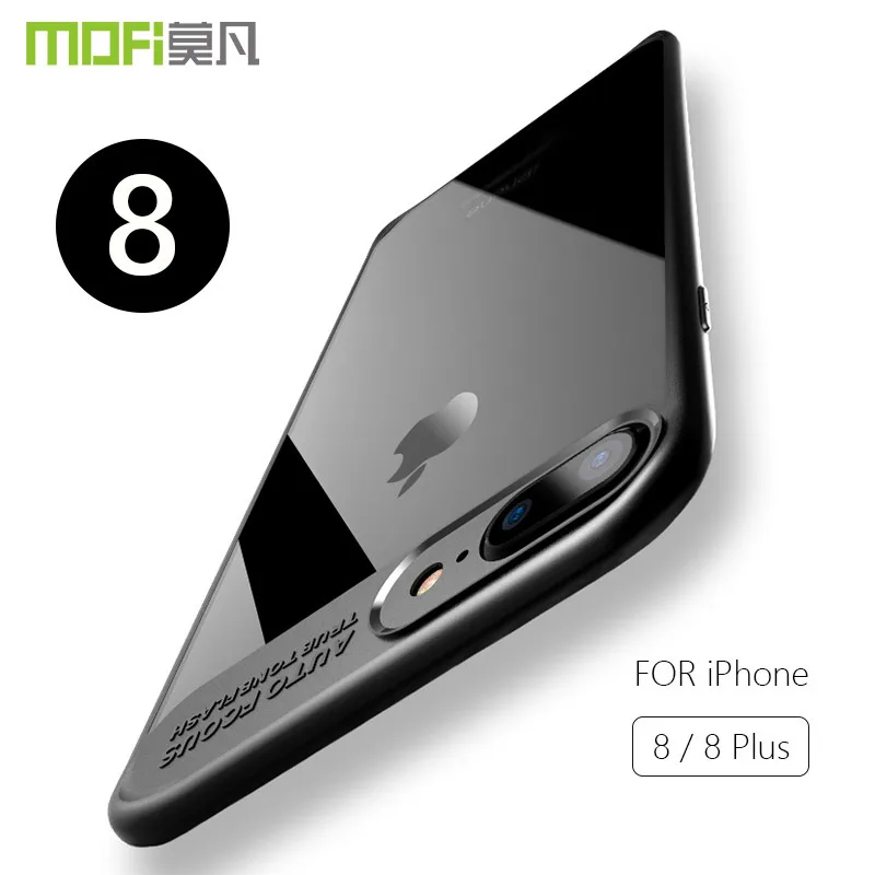 For iPhone 8 Plus Case Cover MOFI for Apple 8 Transparent Case+Soft Silicone Frame For iPhone 8 Plus Full Cover Hard Back Case
For iPhone 8 Plus Case Cover MOFI for Apple 8 Transparent Case+Soft Silicone Frame For iPhone 8 Plus Full Cover Hard Back Case