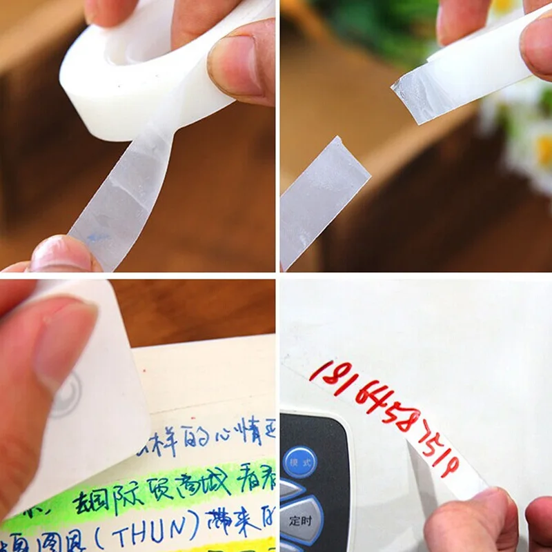 2019 New 1Pc Invisible Clear Sticky Tape Adhesive 12mmx33 Meters No Marks Office School
2019 New 1Pc Invisible Clear Sticky Tape Adhesive 12mmx33 Meters No Marks Office School