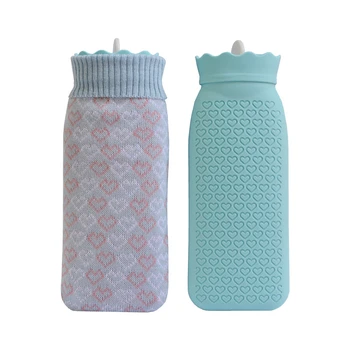 Silicone Hot Water Bottle Sleeve Knit Knitted Bag Cover Relaxing Heat/Cold Therapy 220x85x30mm Food-grade Silicone & Sleeve Bag
Silicone Hot Water Bottle Sleeve Knit Knitted Bag Cover Relaxing Heat/Cold Therapy 220x85x30mm Food-grade Silicone & Sleeve Bag