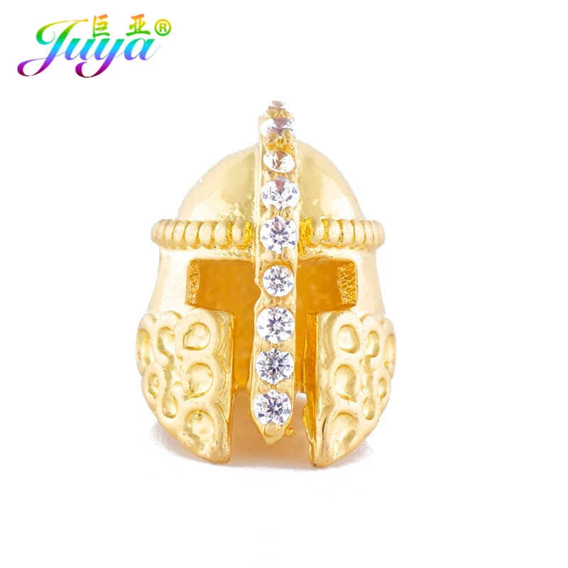 Juay DIY Metal Beads Micro Pave Zircon Roman Warrior Helmet Charm Beads For Women Men Natural Stones Beadwork Jewelry Making
Juay DIY Metal Beads Micro Pave Zircon Roman Warrior Helmet Charm Beads For Women Men Natural Stones Beadwork Jewelry Making