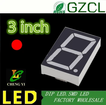 DIP Digital Tube 3 inches red 7 Segment 3" 3in LED Display Nixie tube 1 Bit Plastic Metal Common Anode
DIP Digital Tube 3 inches red 7 Segment 3" 3in LED Display Nixie tube 1 Bit Plastic Metal Common Anode