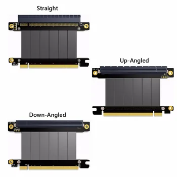 PCI-E Gen3.0 16x To 16x Riser Cable 10cm 20cm 50cm PCI-Express PCI-E X16 Extender Right Angled Elbow Design
PCI-E Gen3.0 16x To 16x Riser Cable 10cm 20cm 50cm PCI-Express PCI-E X16 Extender Right Angled Elbow Design
