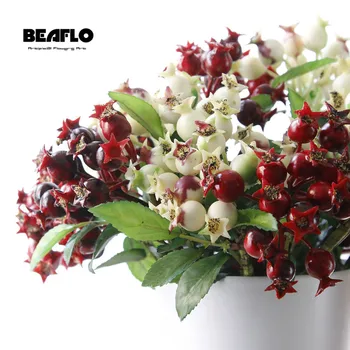 1 Branch Artificial berry simulation fruit 4 color small fake plant wedding Decoration for home hotel party table accessories
1 Branch Artificial berry simulation fruit 4 color small fake plant wedding Decoration for home hotel party table accessories