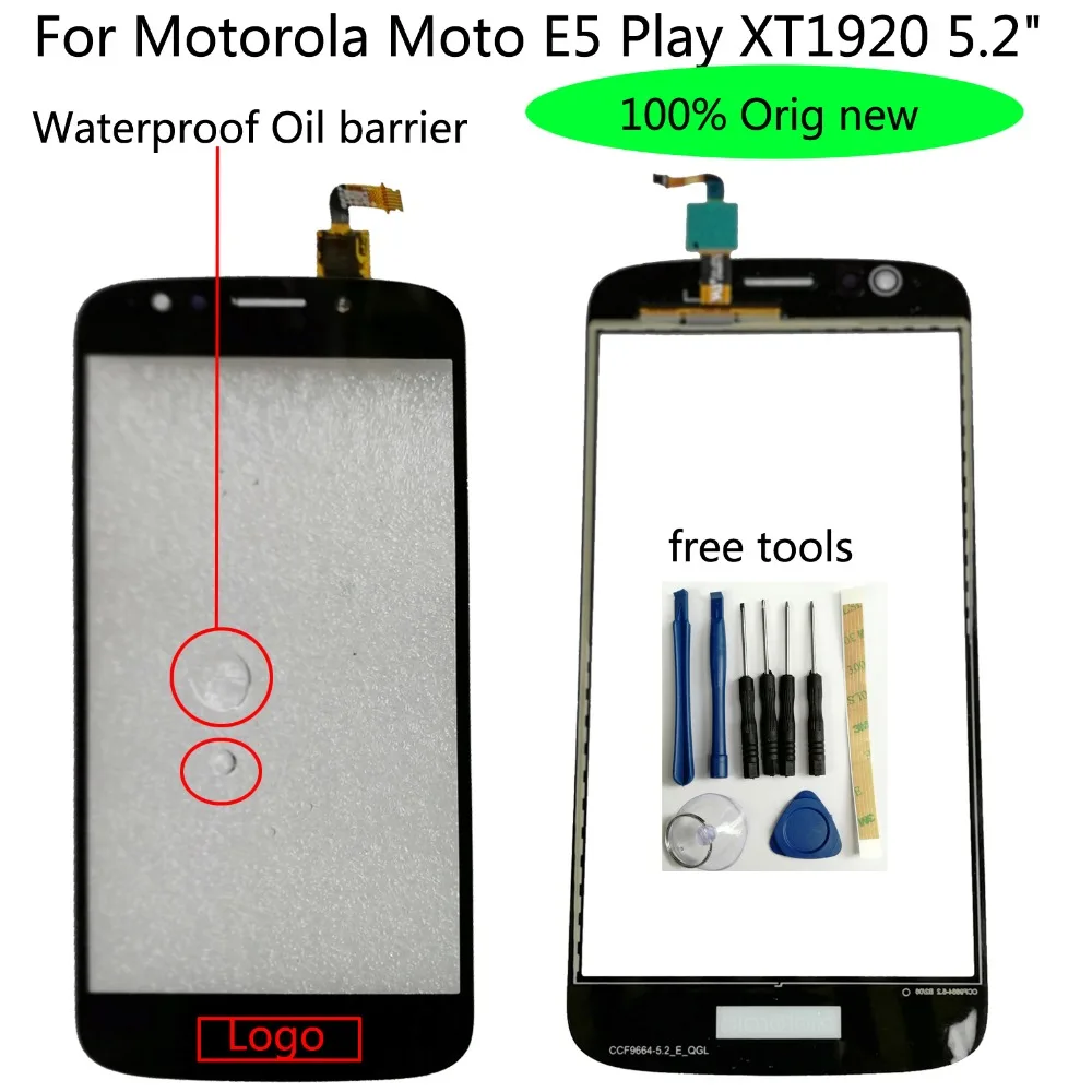 Shyueda 100% Orig New 5.2" For Motorola Moto E5 Play XT1920 E Play (5th Gen.) Outer Front Glass Touch Screen
Shyueda 100% Orig New 5.2" For Motorola Moto E5 Play XT1920 E Play (5th Gen.) Outer Front Glass Touch Screen