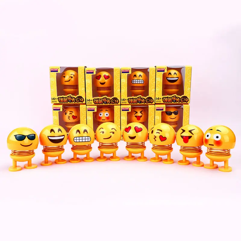 TikTok New smiling face emoticons spring head little doll car accessories TikTok web celebrity car car interior decoration
TikTok New smiling face emoticons spring head little doll car accessories TikTok web celebrity car car interior decoration