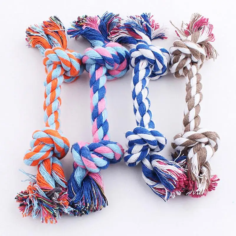 Hot Sell Double Knot Cotton Rope Cotton Braided Bone Rope Puppy Dog Pet Toy Trumpet Chew Knot Toy
Hot Sell Double Knot Cotton Rope Cotton Braided Bone Rope Puppy Dog Pet Toy Trumpet Chew Knot Toy