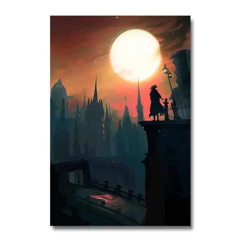 Bloodborne Game Silk Fabric Poster Wall Art Print Painting 12x18 20x30 inch Decoration Pictures Wallpaper Living Room Decor 003
Bloodborne Game Silk Fabric Poster Wall Art Print Painting 12x18 20x30 inch Decoration Pictures Wallpaper Living Room Decor 003
