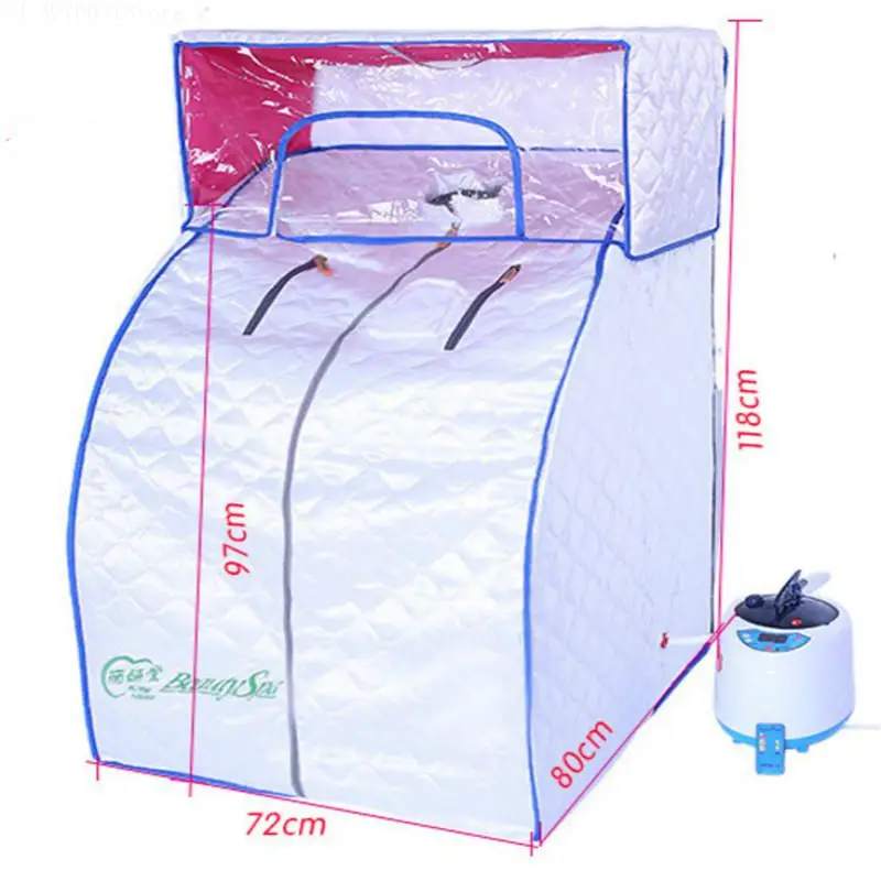 Sweat Steamer Folding Sauna Box Sweating Fumigation Steam Room Inflatable Bathtub Free Eco-Friendly | Дом и сад