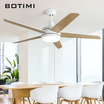 Botimi Nordic Led Ceiling Fans With Lights Ventilador De Teto 220V White Ceiling Fan Lights Modern Wooden Cooling Fan Lamp
Botimi Nordic Led Ceiling Fans With Lights Ventilador De Teto 220V White Ceiling Fan Lights Modern Wooden Cooling Fan Lamp