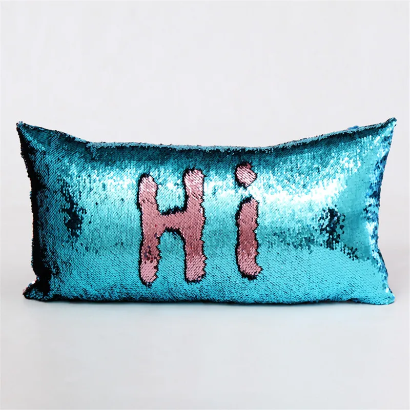 30*60cm Mermaid Sequins Pillow Case Reversible Fashion Rectangle Glitter Pillowcase Paillette Home Decorative Sofa Cushion Cover
30*60cm Mermaid Sequins Pillow Case Reversible Fashion Rectangle Glitter Pillowcase Paillette Home Decorative Sofa Cushion Cover