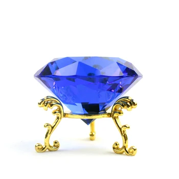 60mm Crystal Diamond With Free Golden Base Mini Figurines Feng Shui Glass Crystals Figurines Craft Paty Gifts
60mm Crystal Diamond With Free Golden Base Mini Figurines Feng Shui Glass Crystals Figurines Craft Paty Gifts
