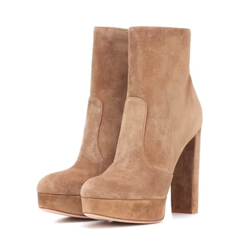 2020 New Boots Women Stretch Flock Round Toe Mid Boots Square High Heels Zip Basic Boots Sexy Pumps Women Shoes TL-A0201
2020 New Boots Women Stretch Flock Round Toe Mid Boots Square High Heels Zip Basic Boots Sexy Pumps Women Shoes TL-A0201