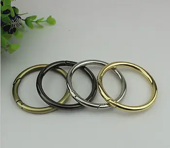 10 pcs/ lot 4 color DIY bag accessories opening spring coil connection buckle 5cm inner diameter line thick 6 mm
10 pcs/ lot 4 color DIY bag accessories opening spring coil connection buckle 5cm inner diameter line thick 6 mm