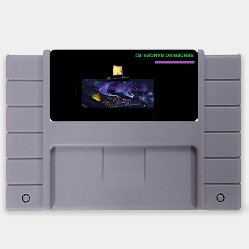Rendering Ranger R2 USA Version 16 bit Big 46 pins Gray Game Card For NTSC Game Player
Rendering Ranger R2 USA Version 16 bit Big 46 pins Gray Game Card For NTSC Game Player