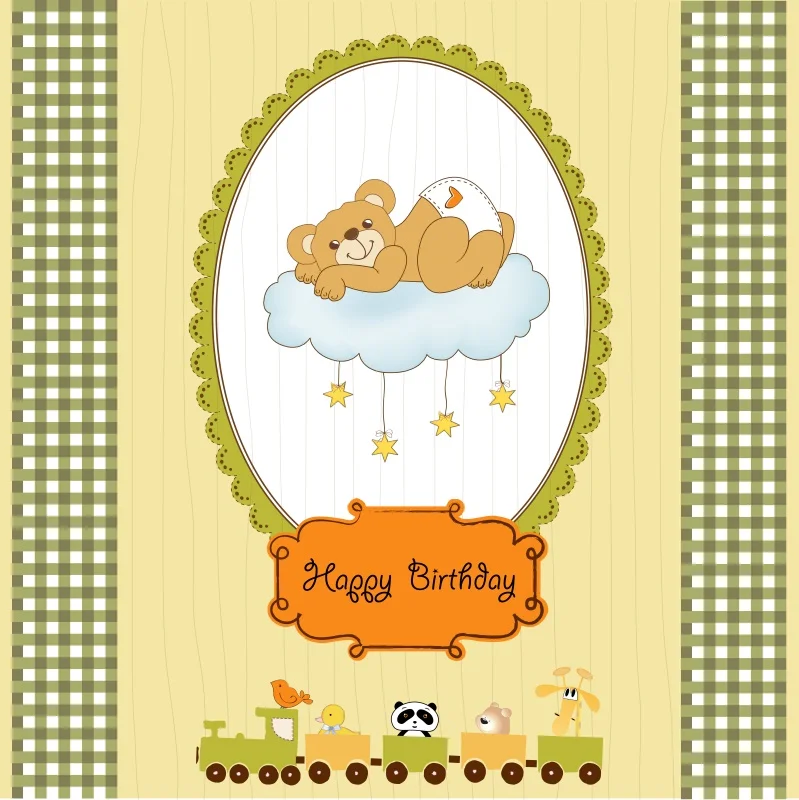 Yeele Bear Lace Train Baby Birthday Party Cartoon Customized Text Photography Background Photographic Backdrops For Photo Studio
Yeele Bear Lace Train Baby Birthday Party Cartoon Customized Text Photography Background Photographic Backdrops For Photo Studio