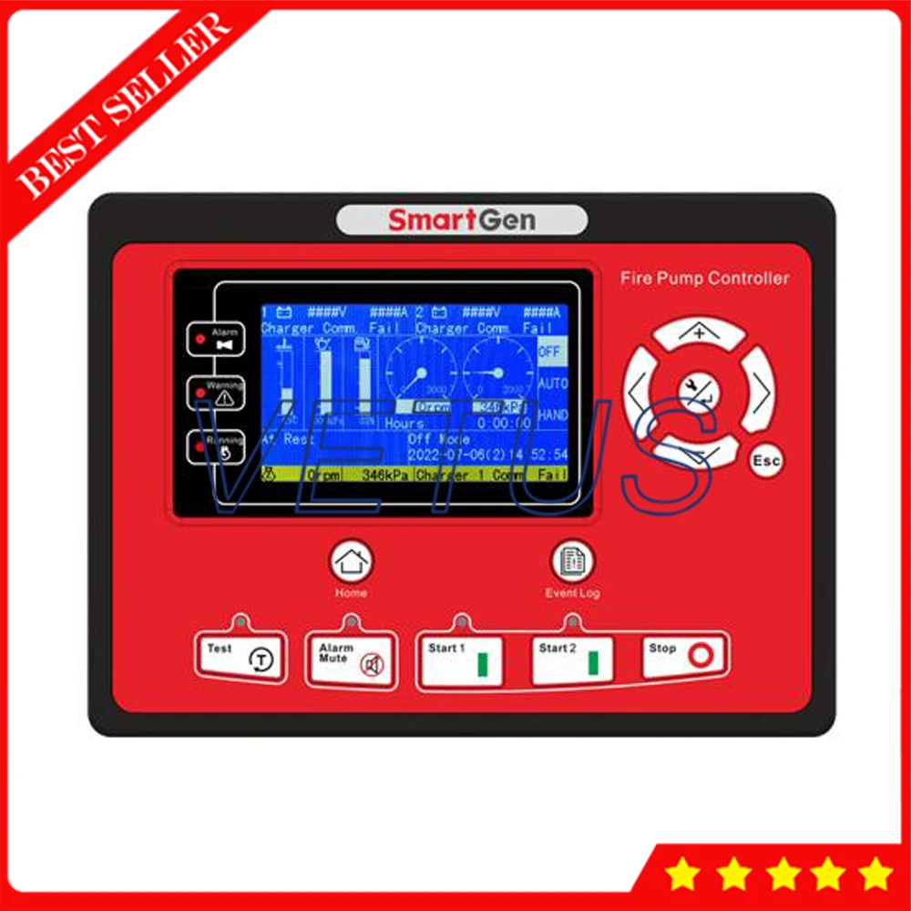 FPC915 Diesel Engine Fire Pump Controller With Backlight Display For Engine Controlled Fire Pump Systems
FPC915 Diesel Engine Fire Pump Controller With Backlight Display For Engine Controlled Fire Pump Systems