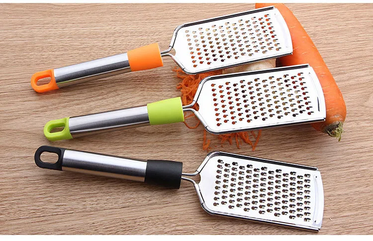1PC Stainless Steel Cheese Butter Grater Potato Vegetable Slicer Manual Kitchen Accessories Cooking Tools Pastry Tool KX 253
1PC Stainless Steel Cheese Butter Grater Potato Vegetable Slicer Manual Kitchen Accessories Cooking Tools Pastry Tool KX 253