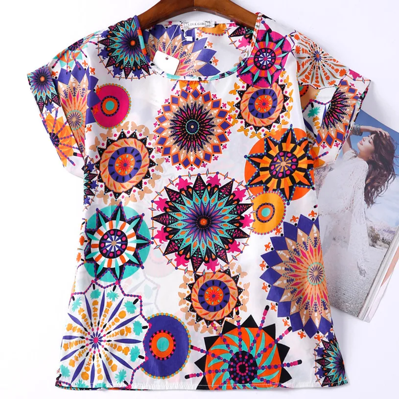 Summer Women T Shirt 19 Patterns Print Plus Size Cheap Clothes China Roupas Femininas Female Summer Style T-Shirt Women Top Tee
Summer Women T Shirt 19 Patterns Print Plus Size Cheap Clothes China Roupas Femininas Female Summer Style T-Shirt Women Top Tee