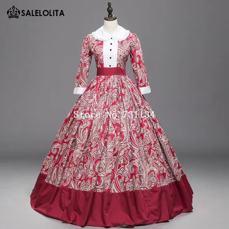 1890s Victorian Medieval Princess Red Dress Civil War Southern Belle Ball Gown Dress Marie Antoinette Gowns
1890s Victorian Medieval Princess Red Dress Civil War Southern Belle Ball Gown Dress Marie Antoinette Gowns
