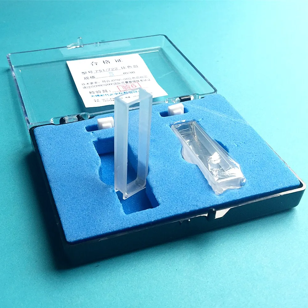 2pcs/lot Quartz Cuvette 5mm spectrometer spectrometer cell cuvette new Cell Cuvettes UV & PTFE Cover free shipping
2pcs/lot Quartz Cuvette 5mm spectrometer spectrometer cell cuvette new Cell Cuvettes UV & PTFE Cover free shipping