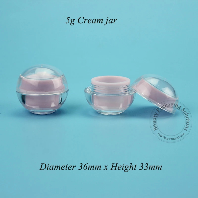 20pcs/Lot Promotion 5g Plastic Cream Jar Empty Acrylic Mini Cosmetic 5ml Vial Container Small Packaging Pink Refillable Bottle
20pcs/Lot Promotion 5g Plastic Cream Jar Empty Acrylic Mini Cosmetic 5ml Vial Container Small Packaging Pink Refillable Bottle