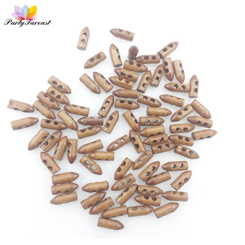 PF 50pcs 2 Holes Wood Buttons Horn Toggle Buttons For Clothing Sewing DIY Scrapbook Natural Button for Coat Garment Accessories
PF 50pcs 2 Holes Wood Buttons Horn Toggle Buttons For Clothing Sewing DIY Scrapbook Natural Button for Coat Garment Accessories
