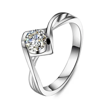 Test Positive 0.5CT Solitaire Moissanite Diamond Solid 18K Ring Test Real Engagement Ring for Female
Test Positive 0.5CT Solitaire Moissanite Diamond Solid 18K Ring Test Real Engagement Ring for Female