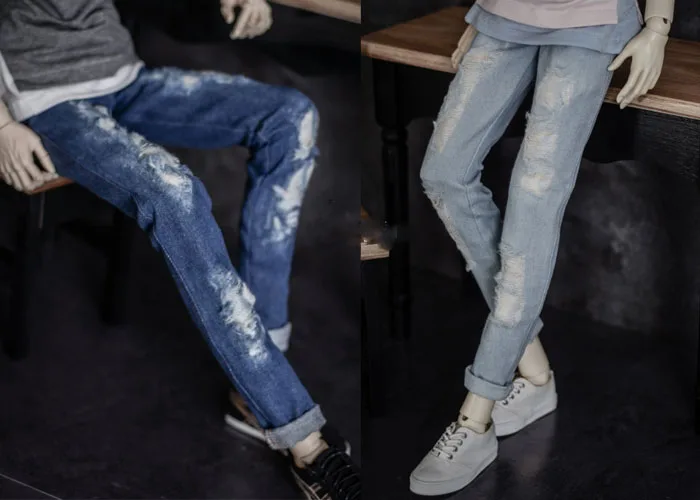 1/3 1/4 scale BJD clothes accessories Shredded jeans for BJD/SD SD17 SSDF Uncle doll.Not included doll,shoes,wig,and other D2618
1/3 1/4 scale BJD clothes accessories Shredded jeans for BJD/SD SD17 SSDF Uncle doll.Not included doll,shoes,wig,and other D2618