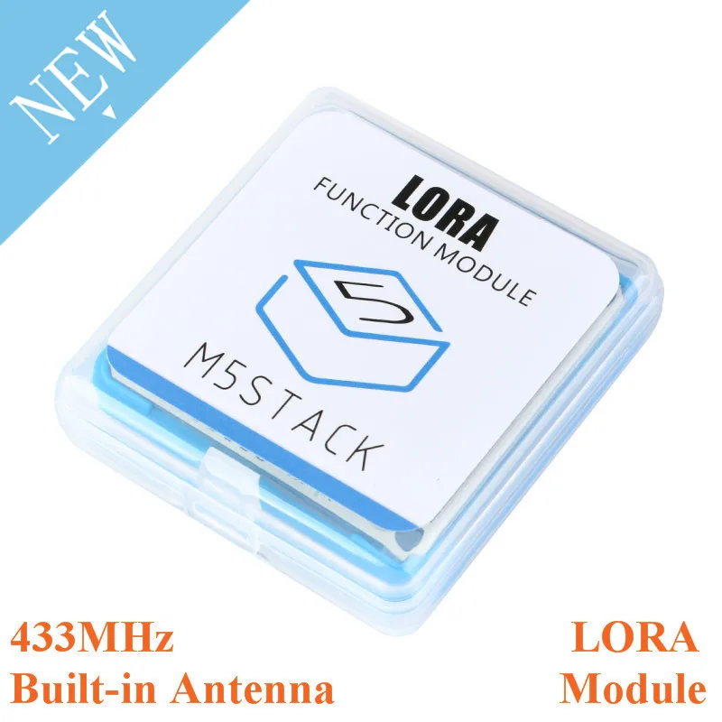 M5Stack Series ESP32 LoRa Module for ESP32 DIY Development Kit Wireless 433MHz Built-in Antenna IOT Development Board ZK30
M5Stack Series ESP32 LoRa Module for ESP32 DIY Development Kit Wireless 433MHz Built-in Antenna IOT Development Board ZK30