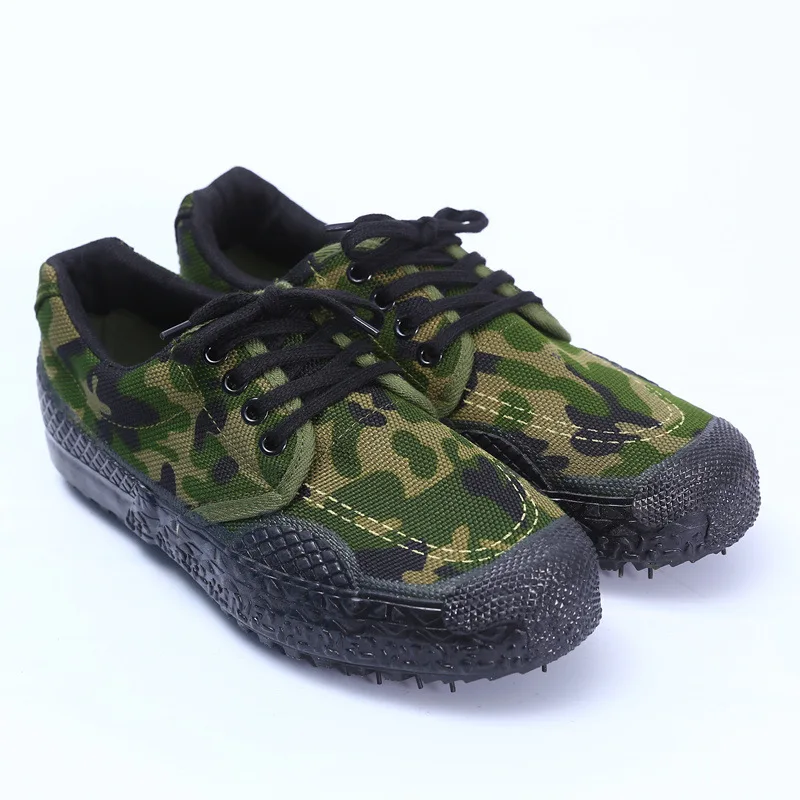 Liberation Shoes Men's Military Camouflage Canvas Military Training Shoes Men Site Wear Non Slip Rubber Shoes Security
Liberation Shoes Men's Military Camouflage Canvas Military Training Shoes Men Site Wear Non Slip Rubber Shoes Security