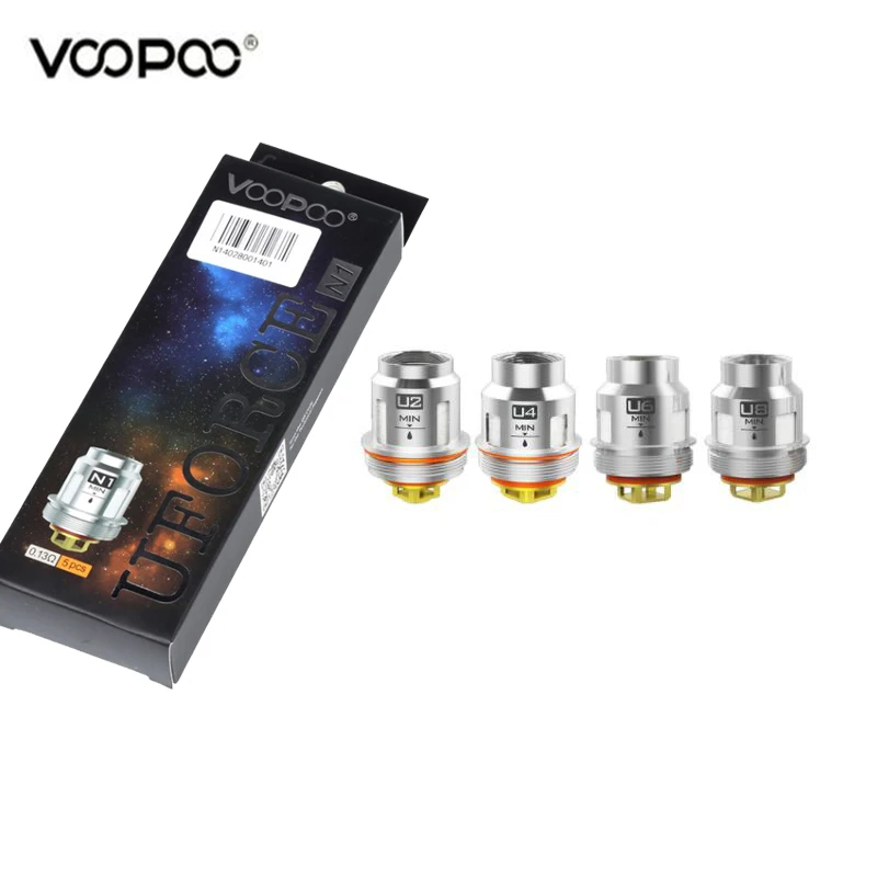 VOOPOO Uforce Coil U2/U4/U6/U8/N1/N2/N3/R1/D4/P2 Coil Head For Uforce T2 Tank Drag 2 Drag mini 5pcs/lot
VOOPOO Uforce Coil U2/U4/U6/U8/N1/N2/N3/R1/D4/P2 Coil Head For Uforce T2 Tank Drag 2 Drag mini 5pcs/lot
