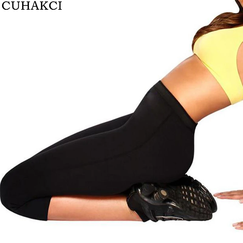 

CUHAKCI Fitness Legging Shapers Sportwear Neoprene Slimming Women Leggings Shaping self-heating Neutral Body Building Legging